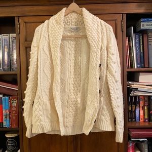 100% Merino Wool Irish Fisherman’s Sweater